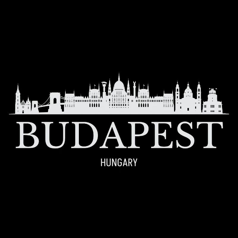 Budapester Skyline, Budapest, Ungarn