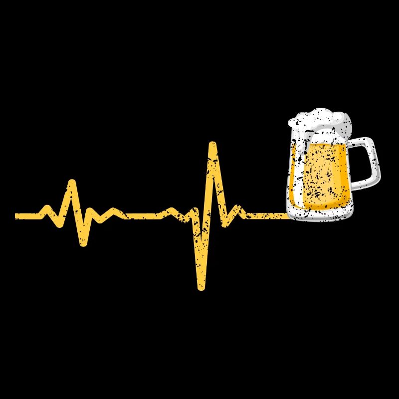 Heartbeat Bier Geschenk