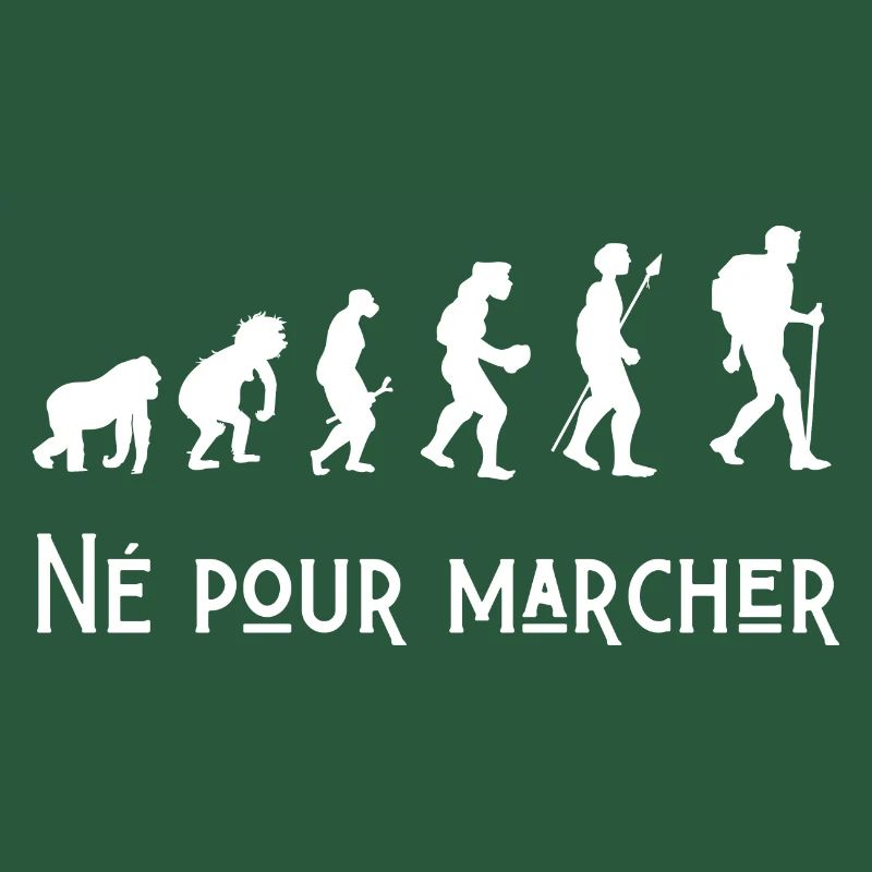 né pour marcher évolution