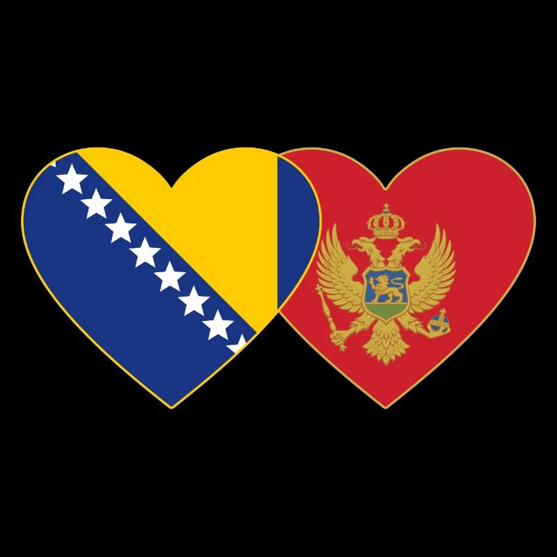Drapeau de la Bosnie-Monténégro