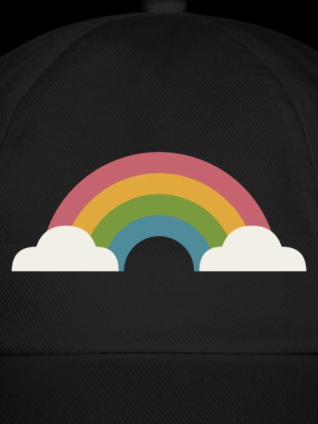 Arc-en-ciel et nuages