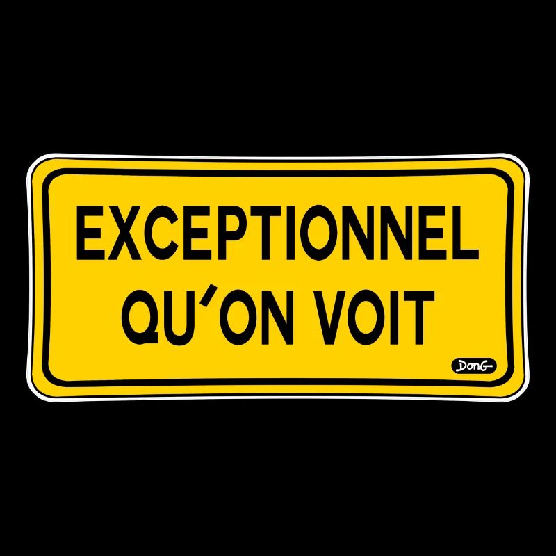 Exceptionnel qu'on voit