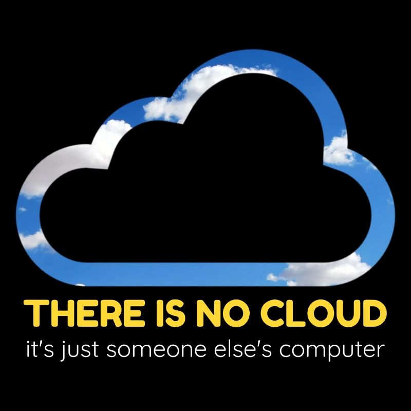 Cloud Computing Geschenk für Software Entwickler