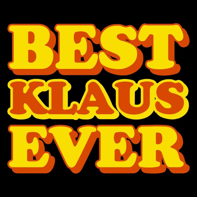 Funny gift with first name Klaus