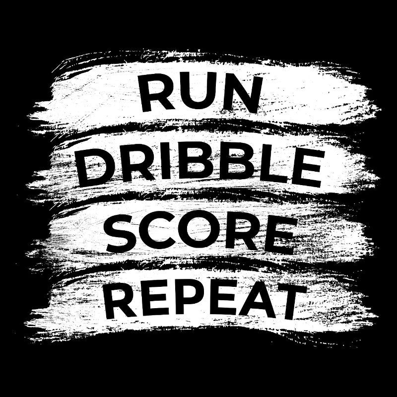 Courir, dribbler, marquer, répéter