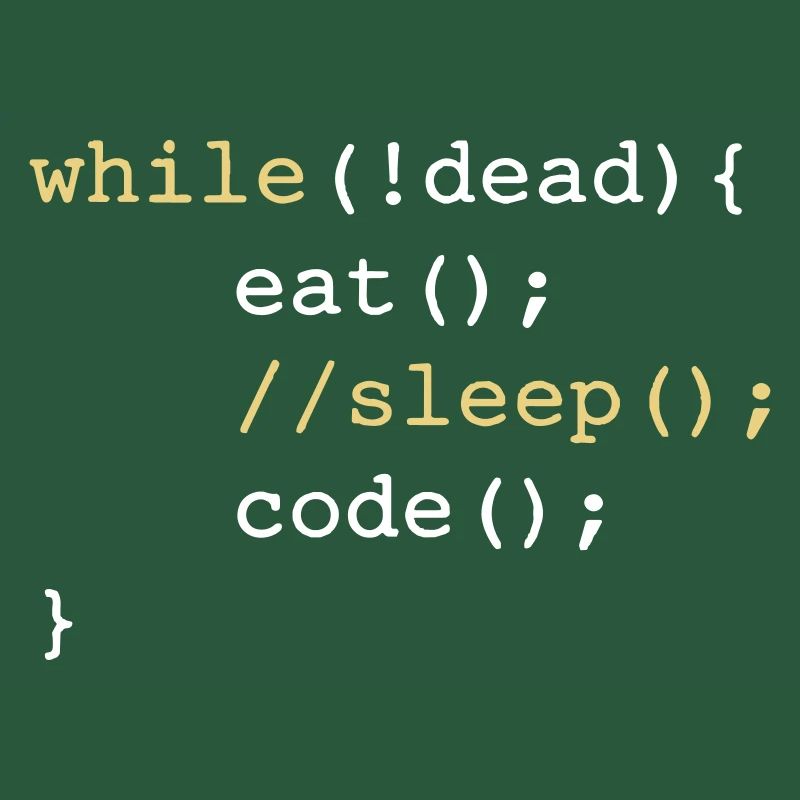Pendant que vous êtes mort - répétez le code du sommeil si vous le codez