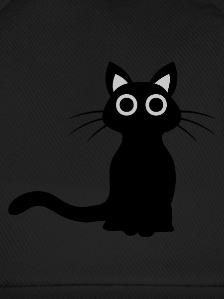 Cute black cat