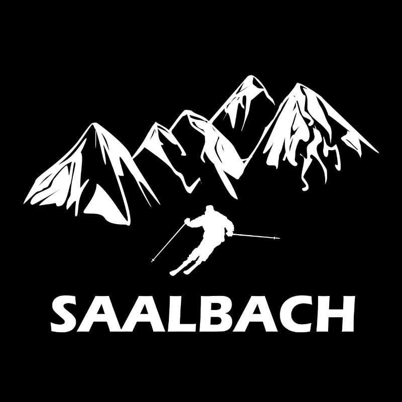 skiing saalbach