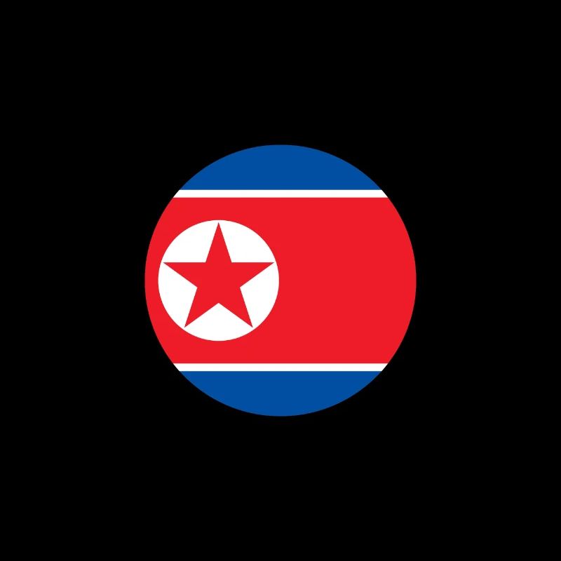 Corée du Nord Drapeau du drapeau de la Corée du Nord