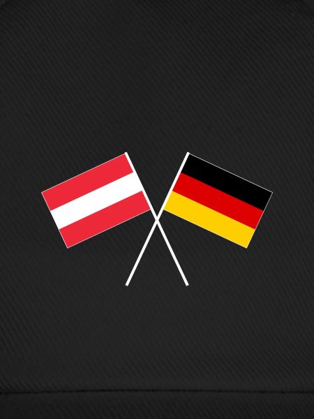 German-Austrian friendship flag banner