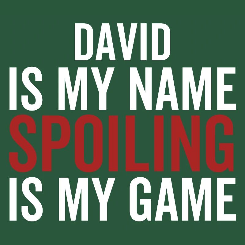 David est mon nom Spoiling est mon jeu