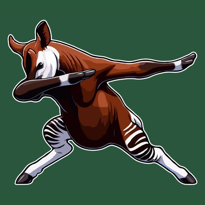 Okapi Tier Niedliches Okapi