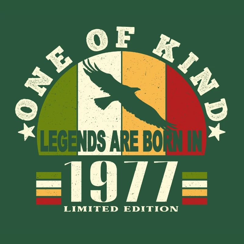 Legend Born 1977 anniversaire 47 ans