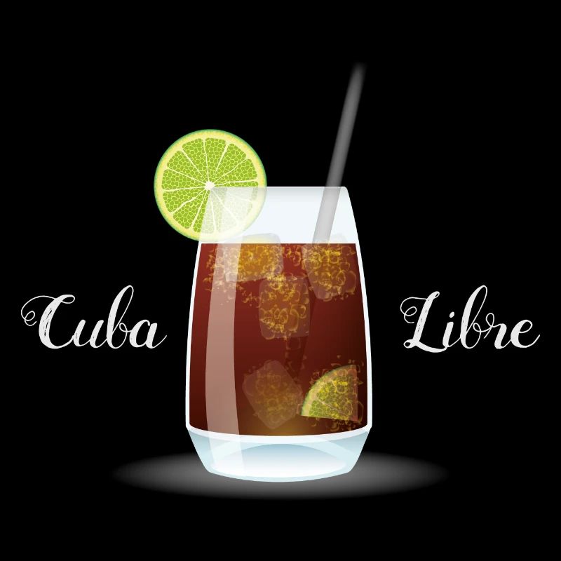 Cocktail Cuba Libre Weiss