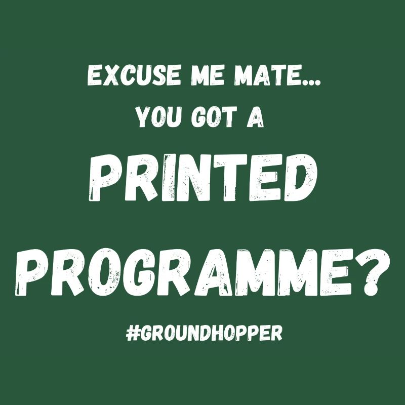 Printed Programme? design