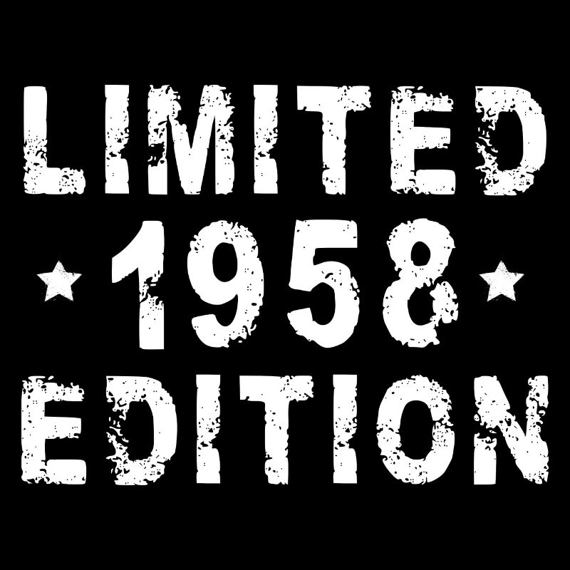 Édition limitée 1958 - Design d’anniversaire