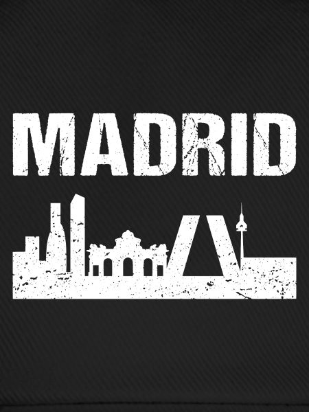 Madrid Skyline Spanien Hauptstadt Madrid