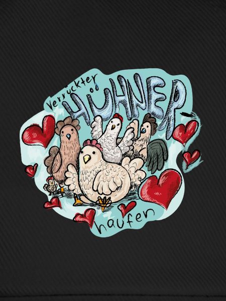 Verrückter Hühnerhaufen