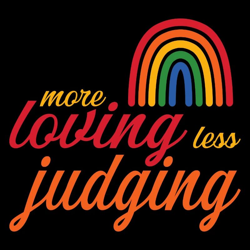 Womens Pride More Loving Less Judging