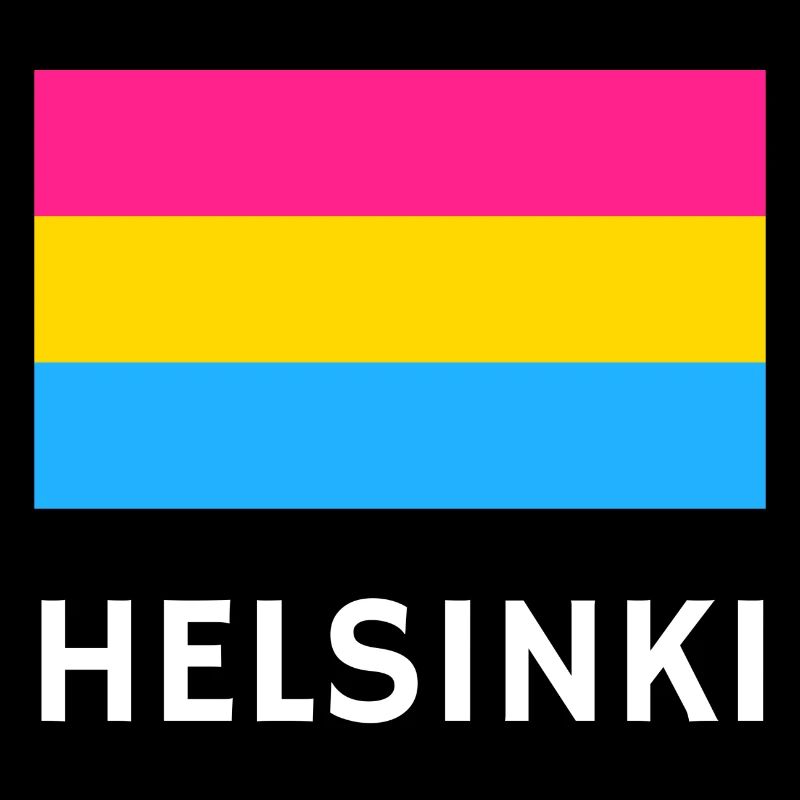 Pan Pride Drapeau Helsinki