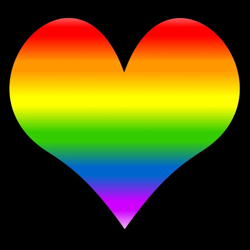 Regenbogenherz