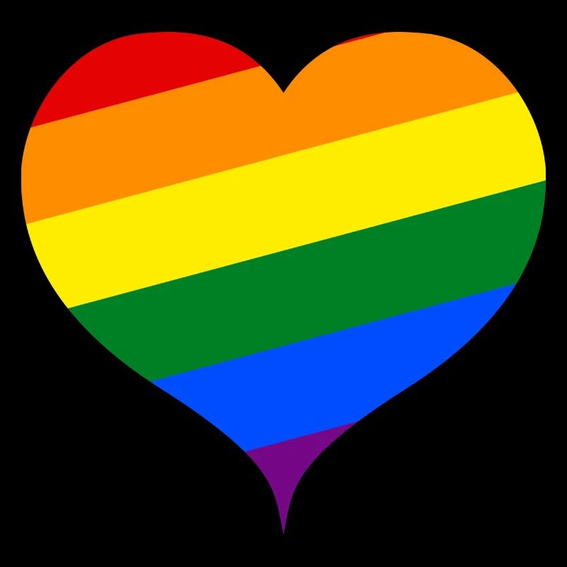 Les Rainbow hearts)