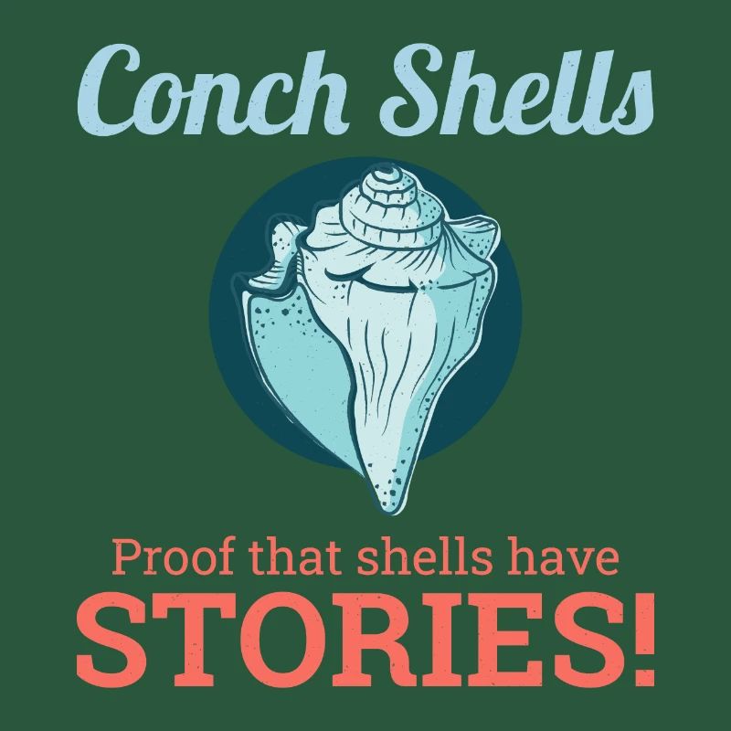 Conch Seashells Collector Beachcomber Sea Shell