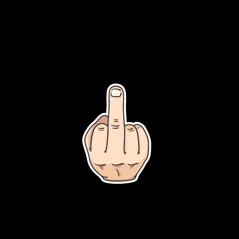 middle finger