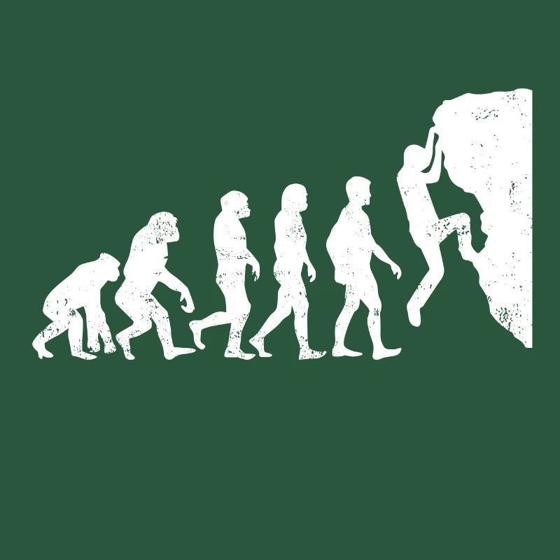Climbing evolution bouldering gift mountaineering