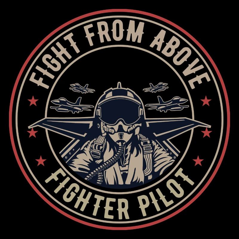 Death From Above Fighter Pilot Airplane Pilot War