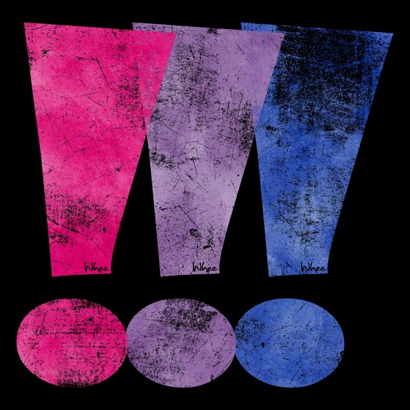 Points d'exclamation de la fierté bisexuelle