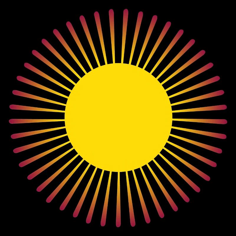 bright sun