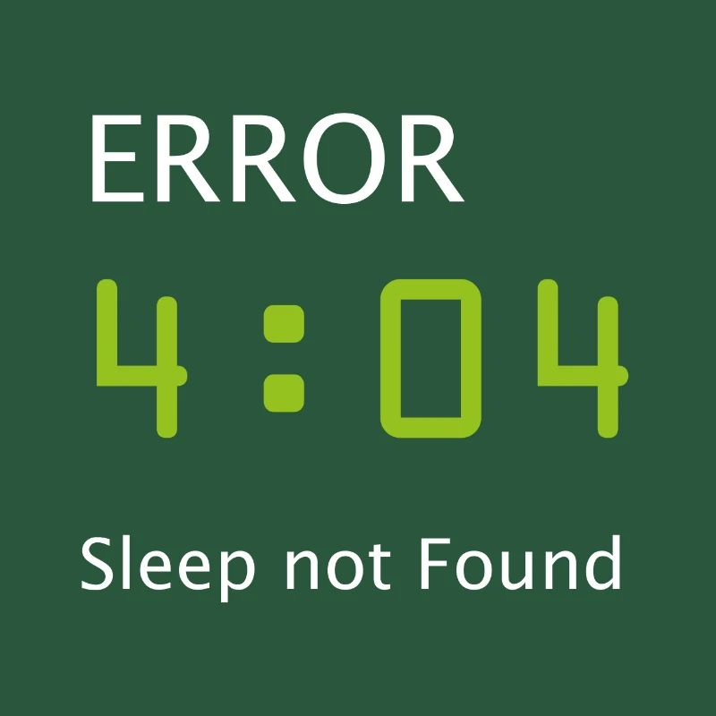 Informatik Nerd Geek Programmierer Morgenmuffel