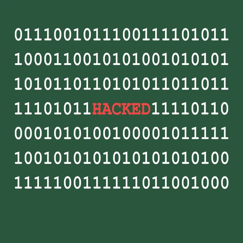Binärcode Hacker