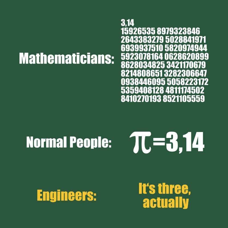 Physics Math Engineer Mathematician Physicist