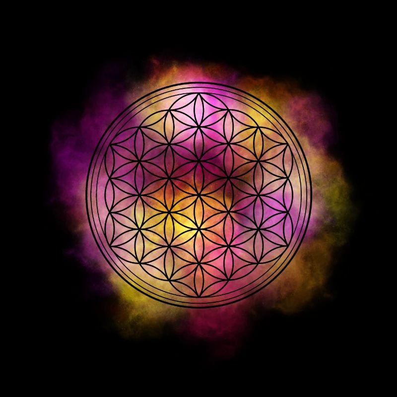 Fleur de vie mandala