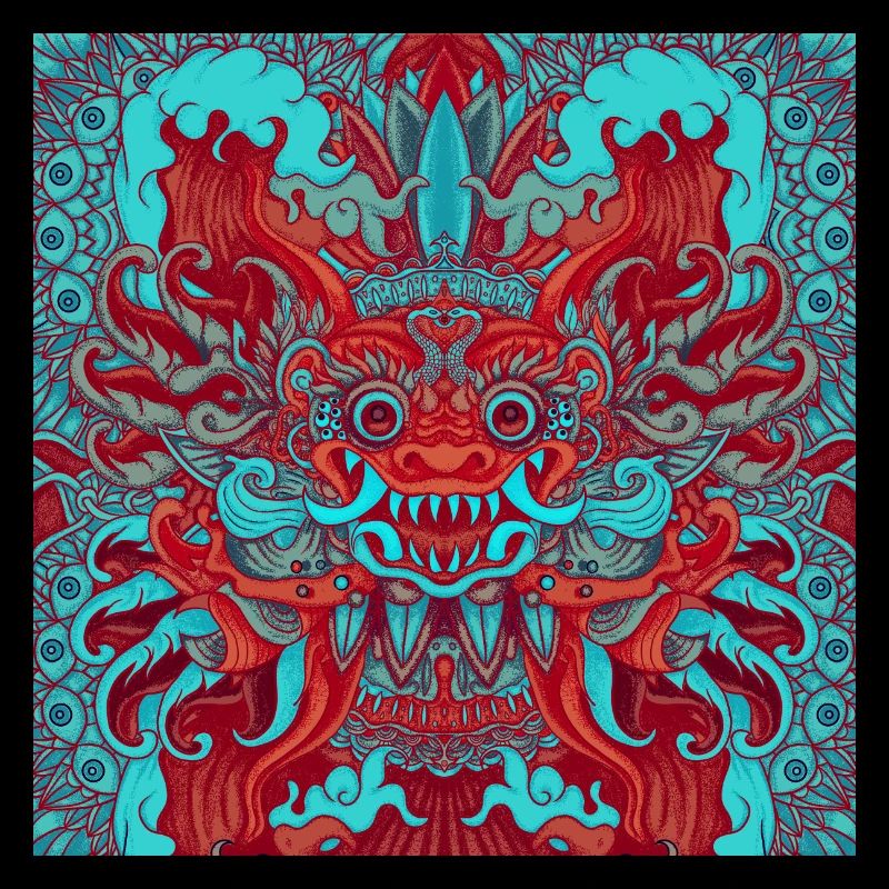Neon Bali klein