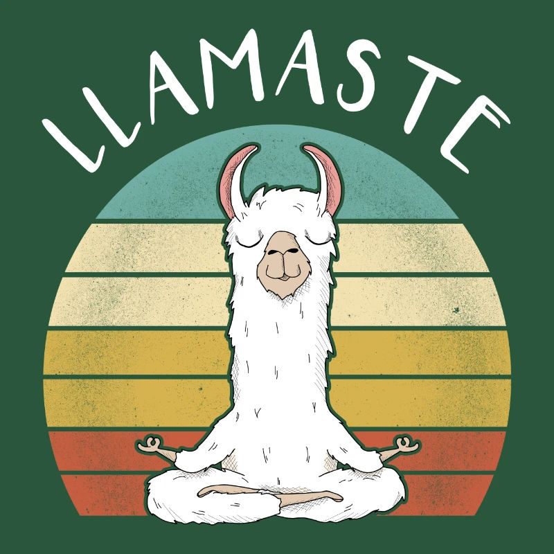 Llamaste - Funny Retro Llama Alpaca Lovers Gift