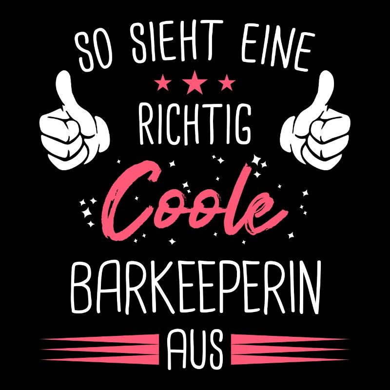 Barkeeper Kellner Barfrau Alkohol Cocktail Spruch