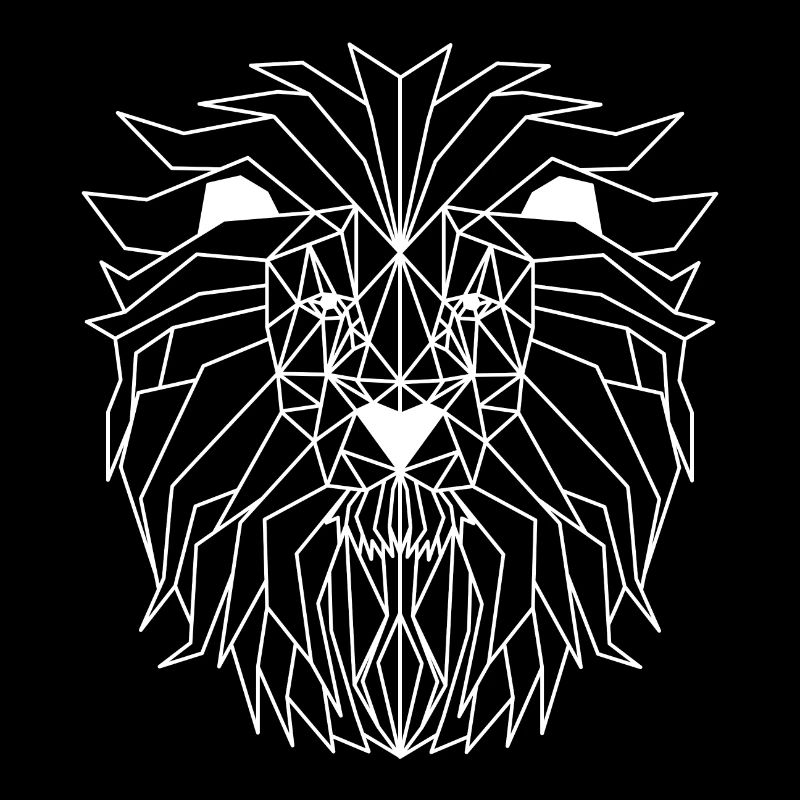 Unique Polygraph Animal Design A Nice