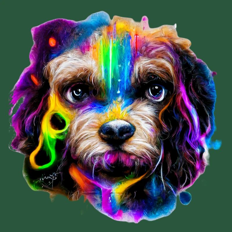 Cavapoo Design in Farbe