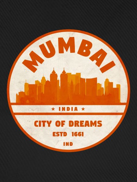 Mumbai India Skyline