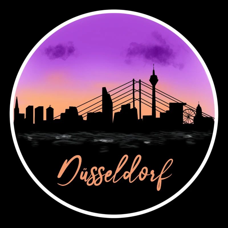 Dusseldorf Fine Skyline