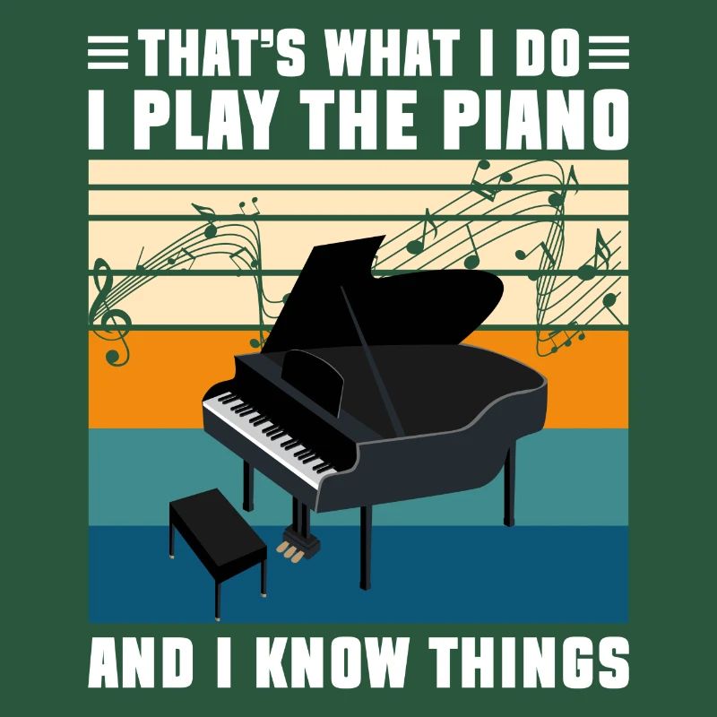 École de piano à queue de musique