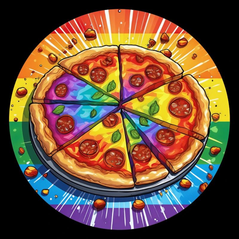 LGBTQ Pizza