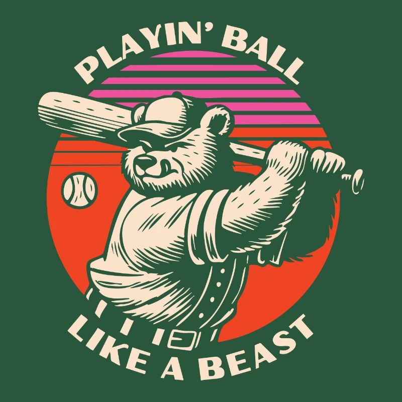 Baseball Beast Bear