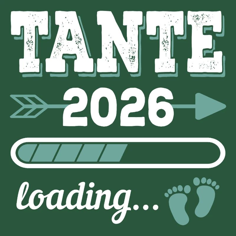 Tante 2026 Loading Werdende Tante Geschenkidee