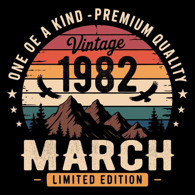 March 1982 44th Anniversary Gift March 1982