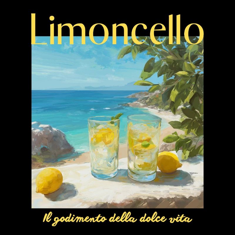 Limonecello am Strand