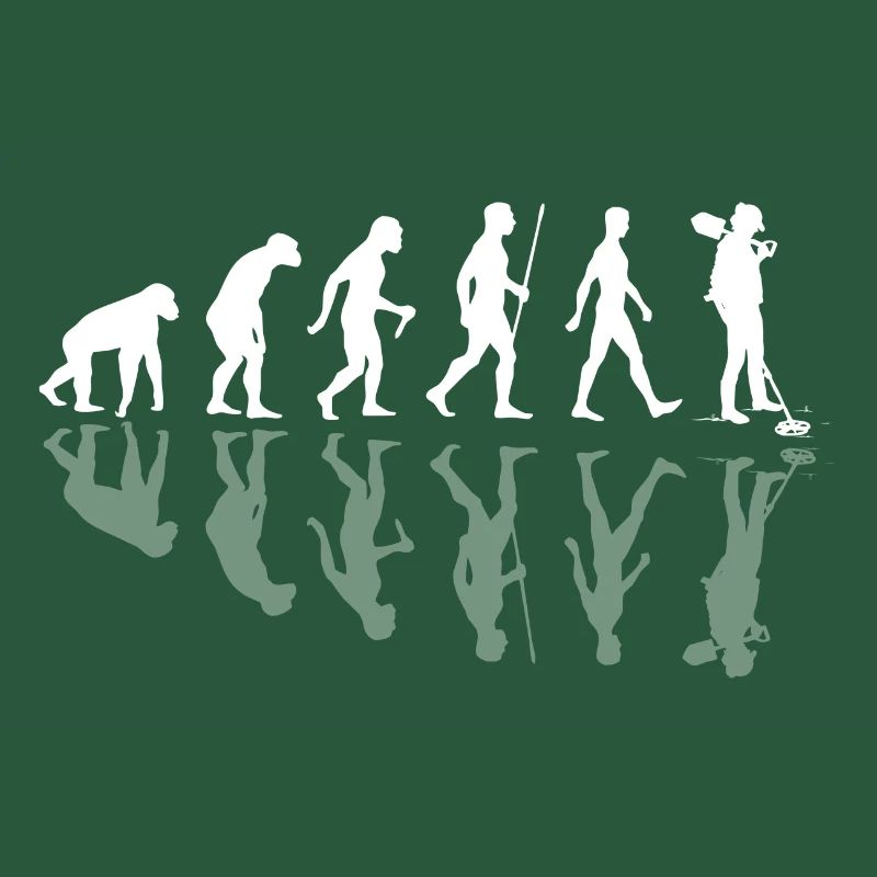 Sondengänger Sondler Geschenk - Evolution